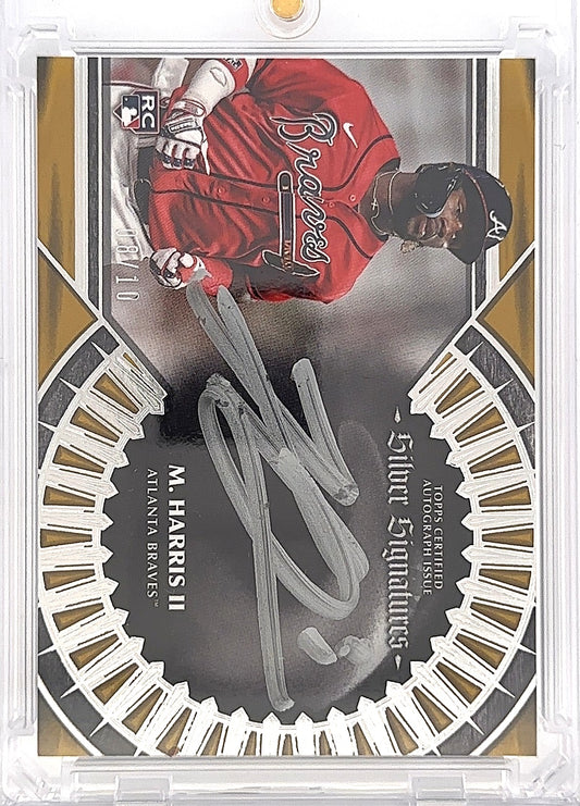 2023 Topps Five Star Signature Michael Harris II [Gold Silver] #SS-MH — front