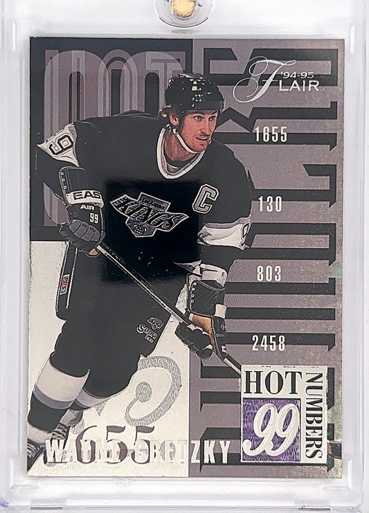 1994 Flair Hot Numbers Wayne Gretzky #2 — front