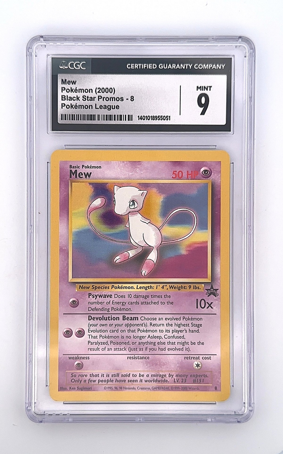 Mew - 8 (Glossy Finish) #8 CGC MINT 9 — front