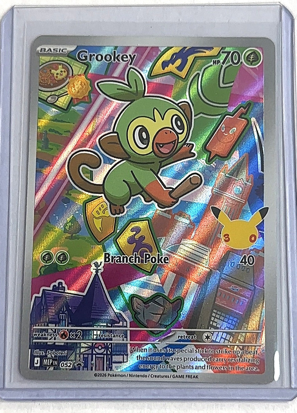 Grookey - 052 #052 — front