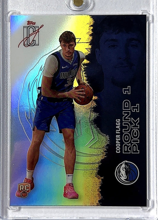 2025 Topps Signature Class Cooper Flagg [Refractor Chrome] #101 RC — front