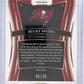 2024 Panini Select Bucky Irving [Tie-Dye Prizm] #313 — back