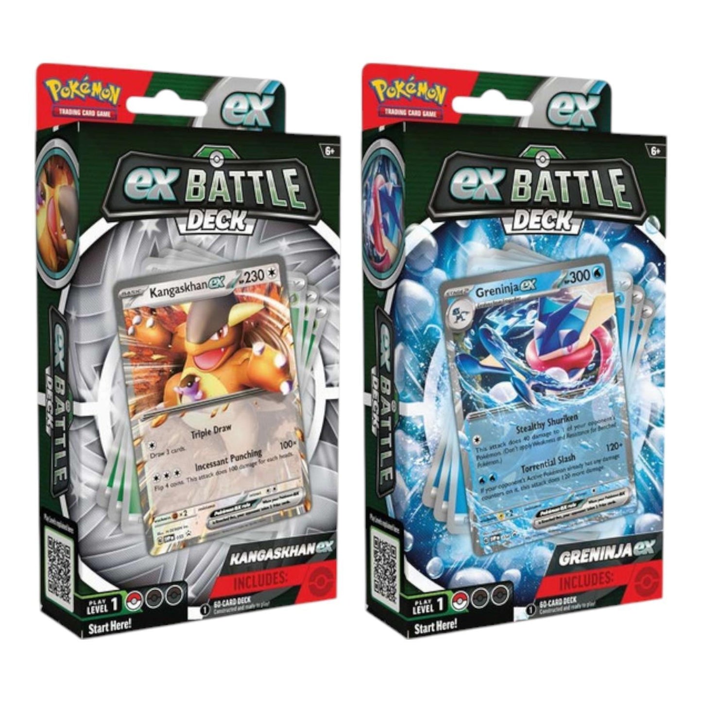 Pokemon Greninja/Kangaskhan EX Battle Deck (Set of 2)