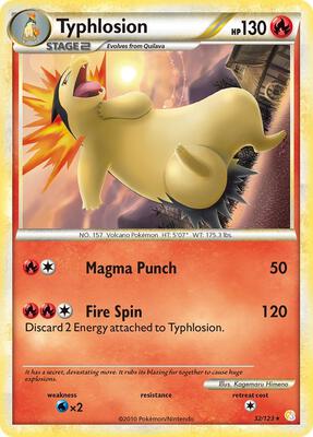 Typhlosion #32/123 — stock
