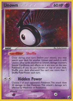Unown (T) #T/28 — stock