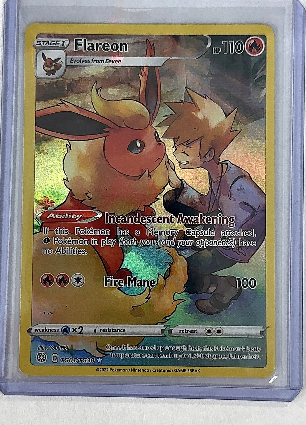 Flareon #TG01/TG30 — front