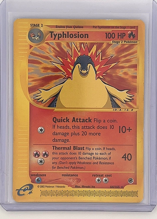 Typhlosion 64/165 Expedition — front