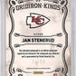 Jan Stenerud Gridiron Kings Auto — back