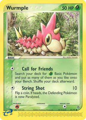 Wurmple #81/97 — stock