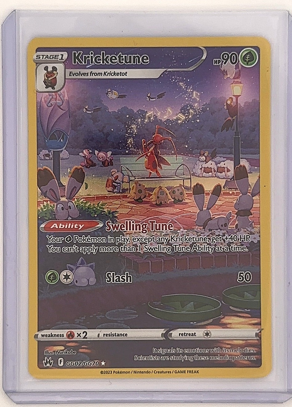 Kricketune #GG02/GG70 — front