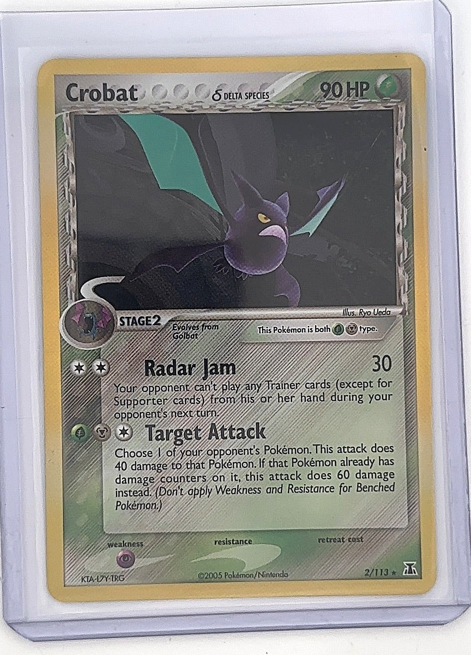 Crobat (Delta Species) #2/113 — front