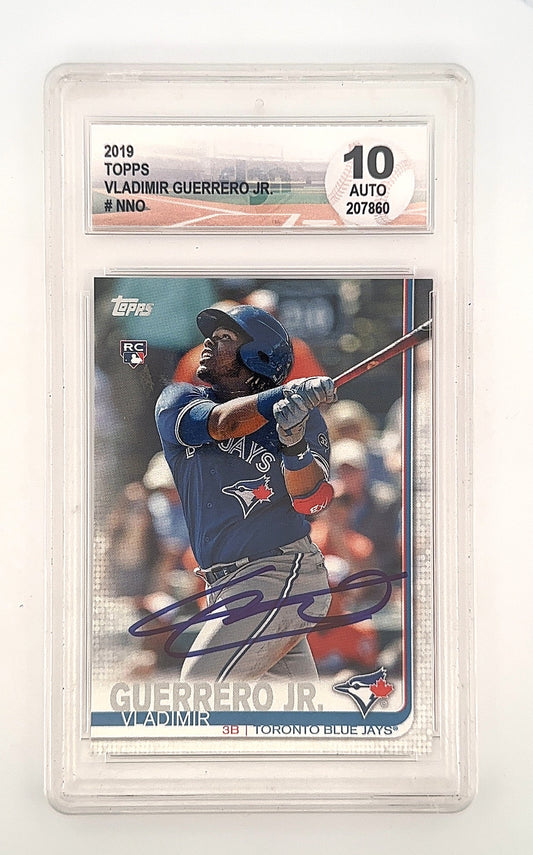 Vladimir Guerrero Jr. 2019 Topps On Card Auto — front