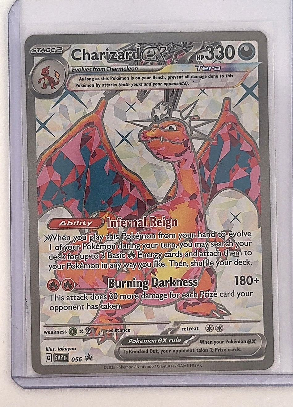 Charizard ex - 056 #056 — front