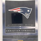 Christian Gonzalez International Origins Patch /199 — back