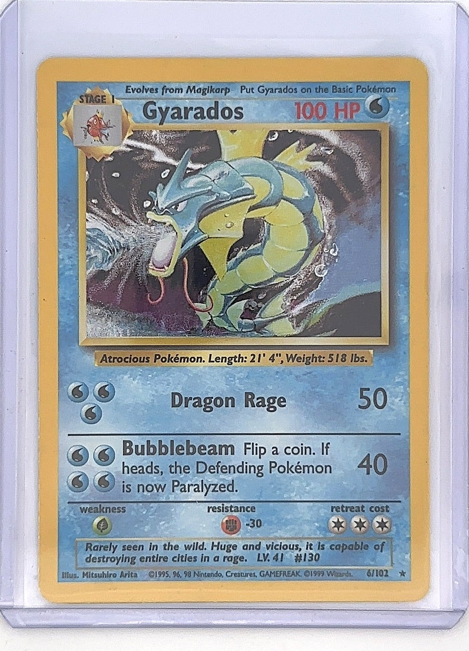 Gyarados #006/102 — front