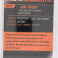 2008 Topps Finest Moments Tom Brady #FM-TB — back