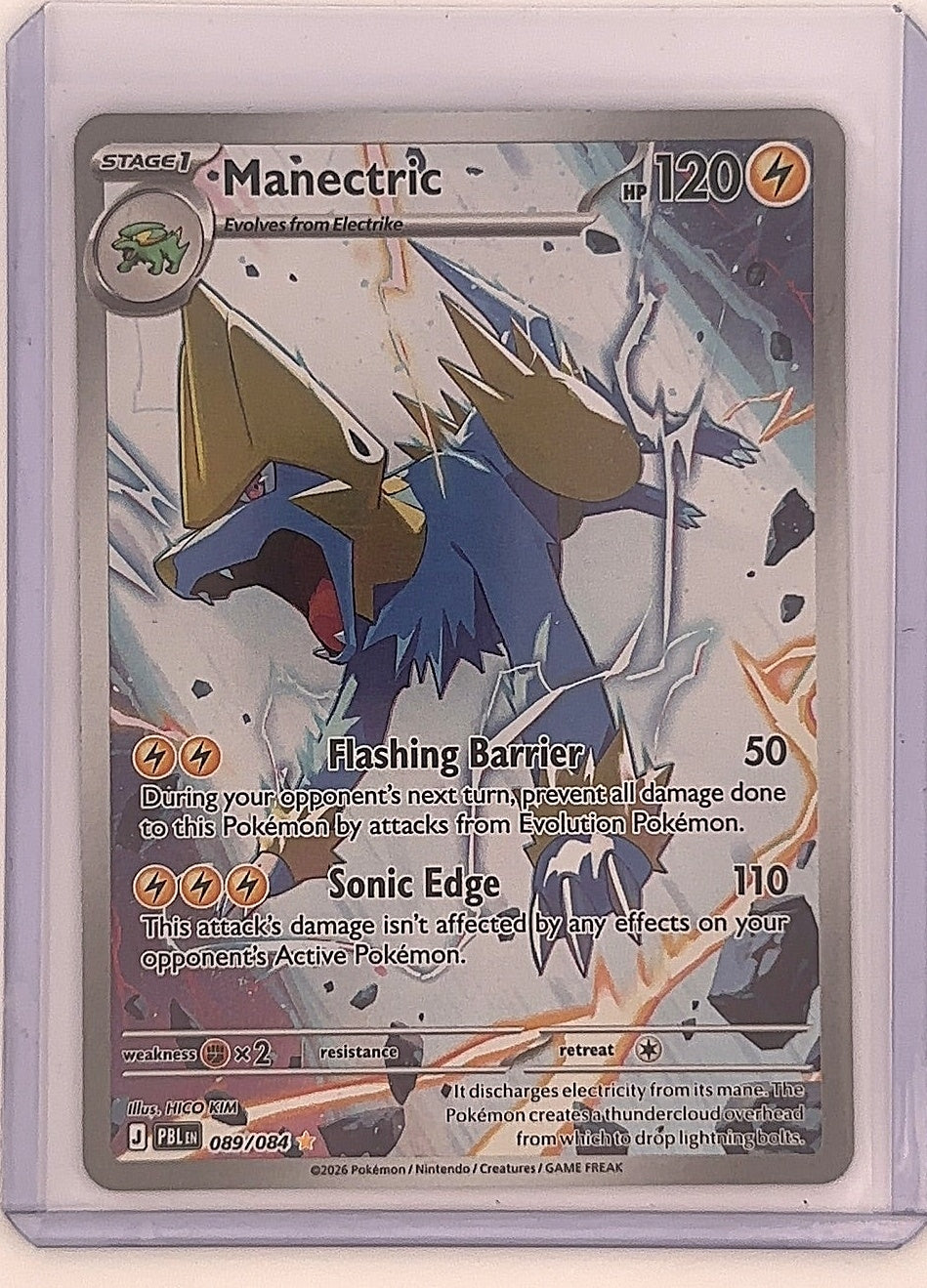 Manectric - 089/084 #089/084 — front