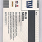 Malik Nabers Permit to Dominate Panini Contenders Rookie Card — back