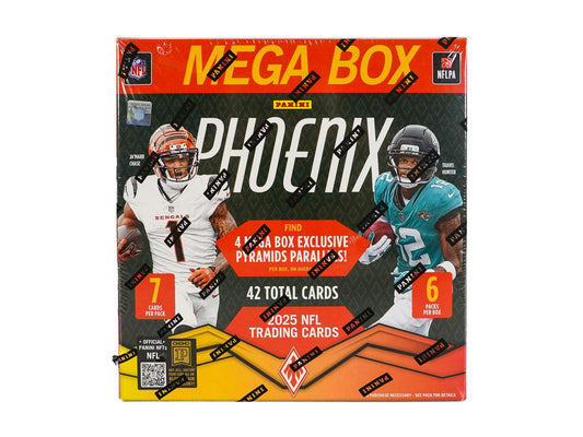 2025 Panini Phoenix Football Mega Box (Pyramids Parallels!)
