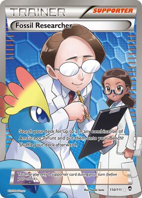 Fossil Researcher (110 Full Art) #110/111 — stock