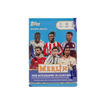 2024/25 Topps Merlin UEFA Club Competitions Soccer Value Box