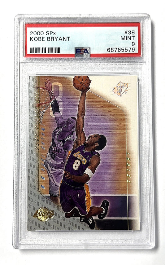 2000 Spx Kobe Bryant #38 PSA 9 — front