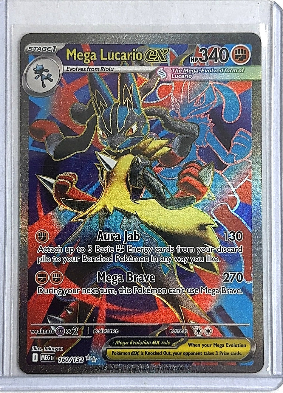 Mega Lucario ex - 160/132 #160/132 — front