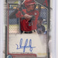 Jose Fernandez Bowman Chrome 189/499 Autograph — front
