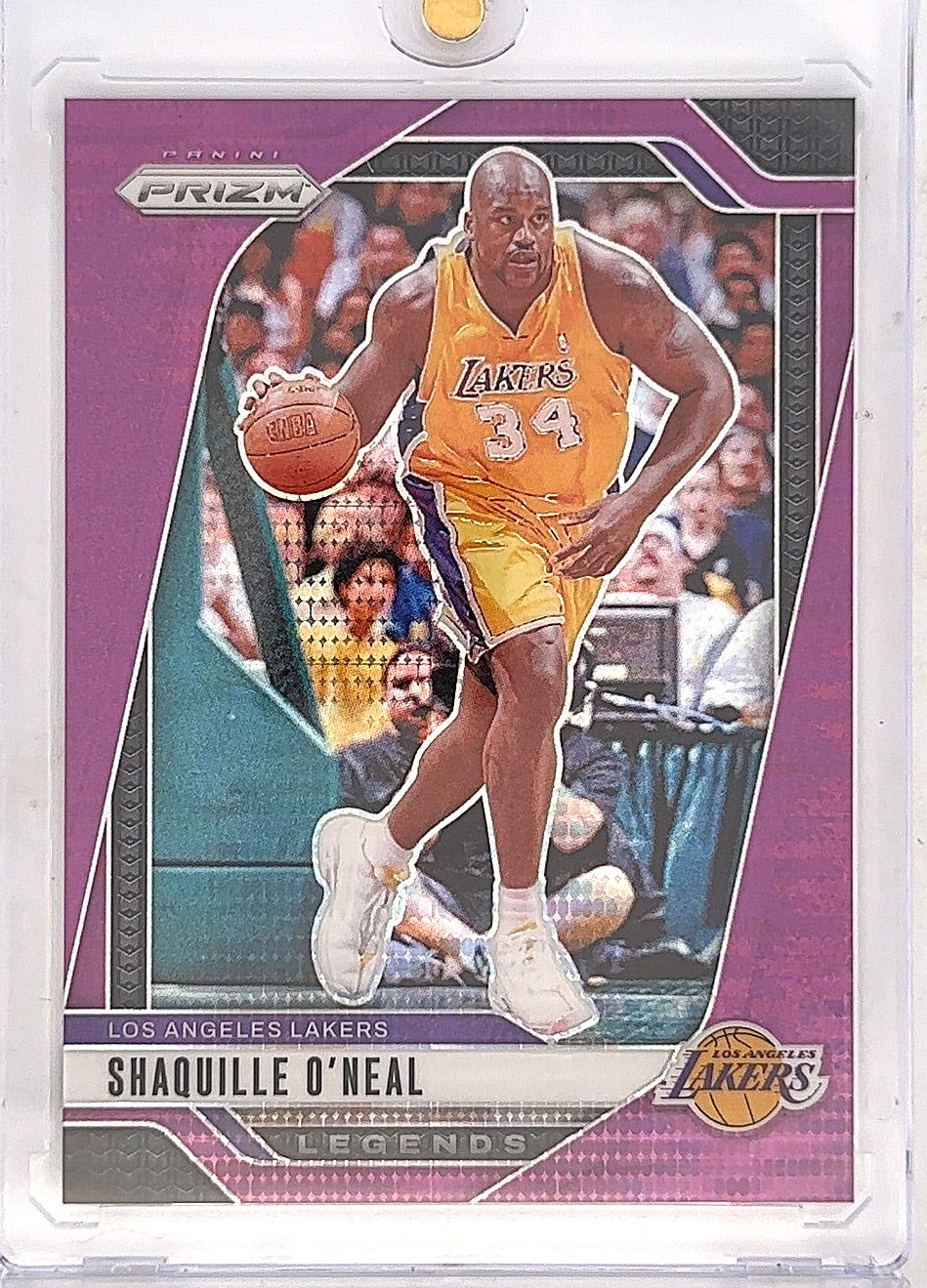 2024 Panini Prizm Shaquille O'Neal [Pink Pulsar] #290 — front