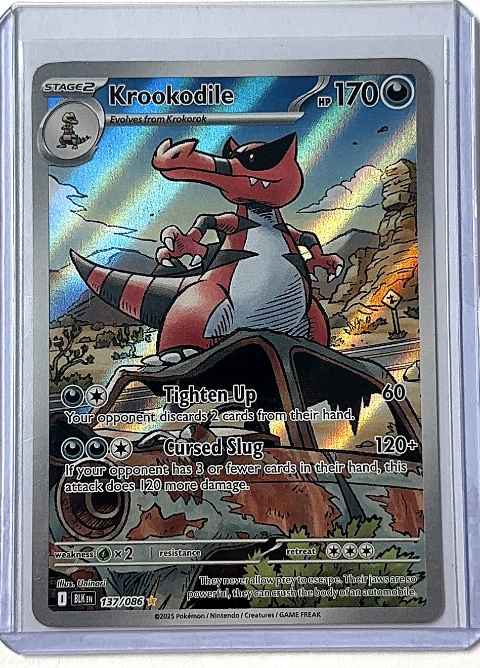 Krookodile - 137/086 #137/086 — front