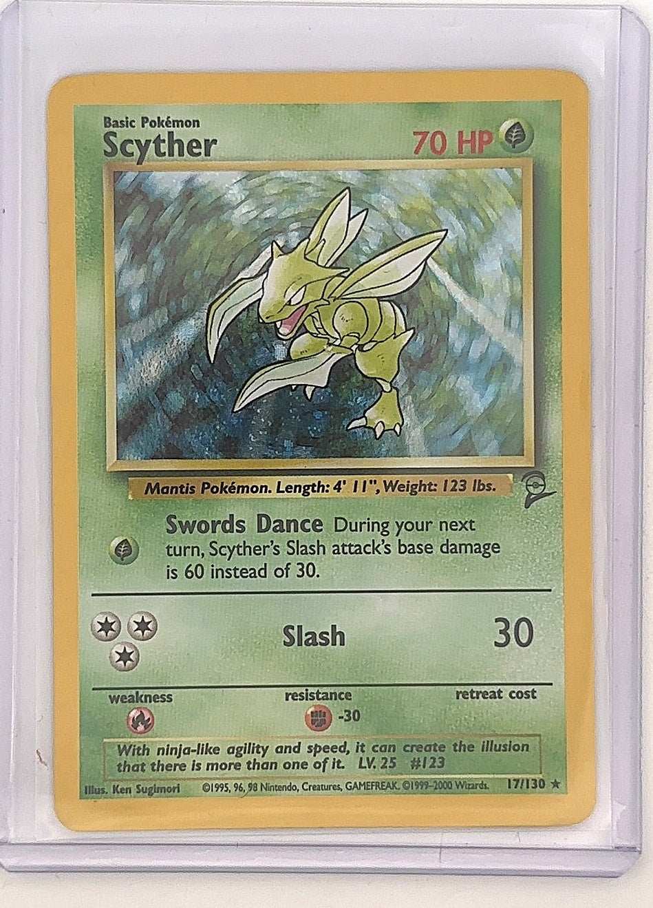 Scyther #017/130 — front