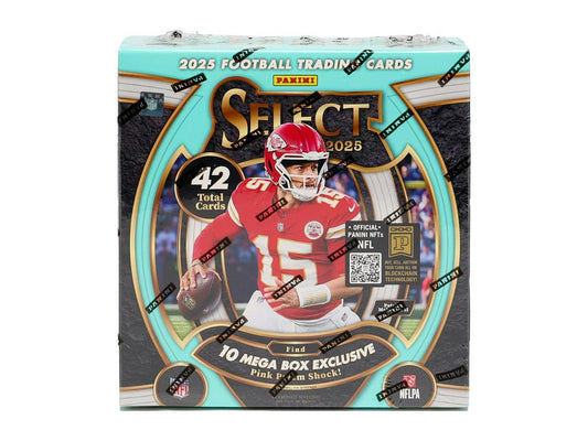 2025 Panini Select Football Mega Box (Pink Prizm Shock Parallels!)