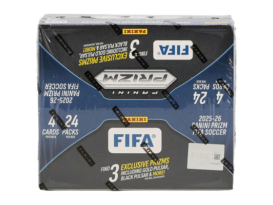 2025/26 Panini Prizm FIFA Soccer 24-Pack Retail Box