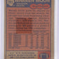 1985 Topps Warren Moon #251 — back