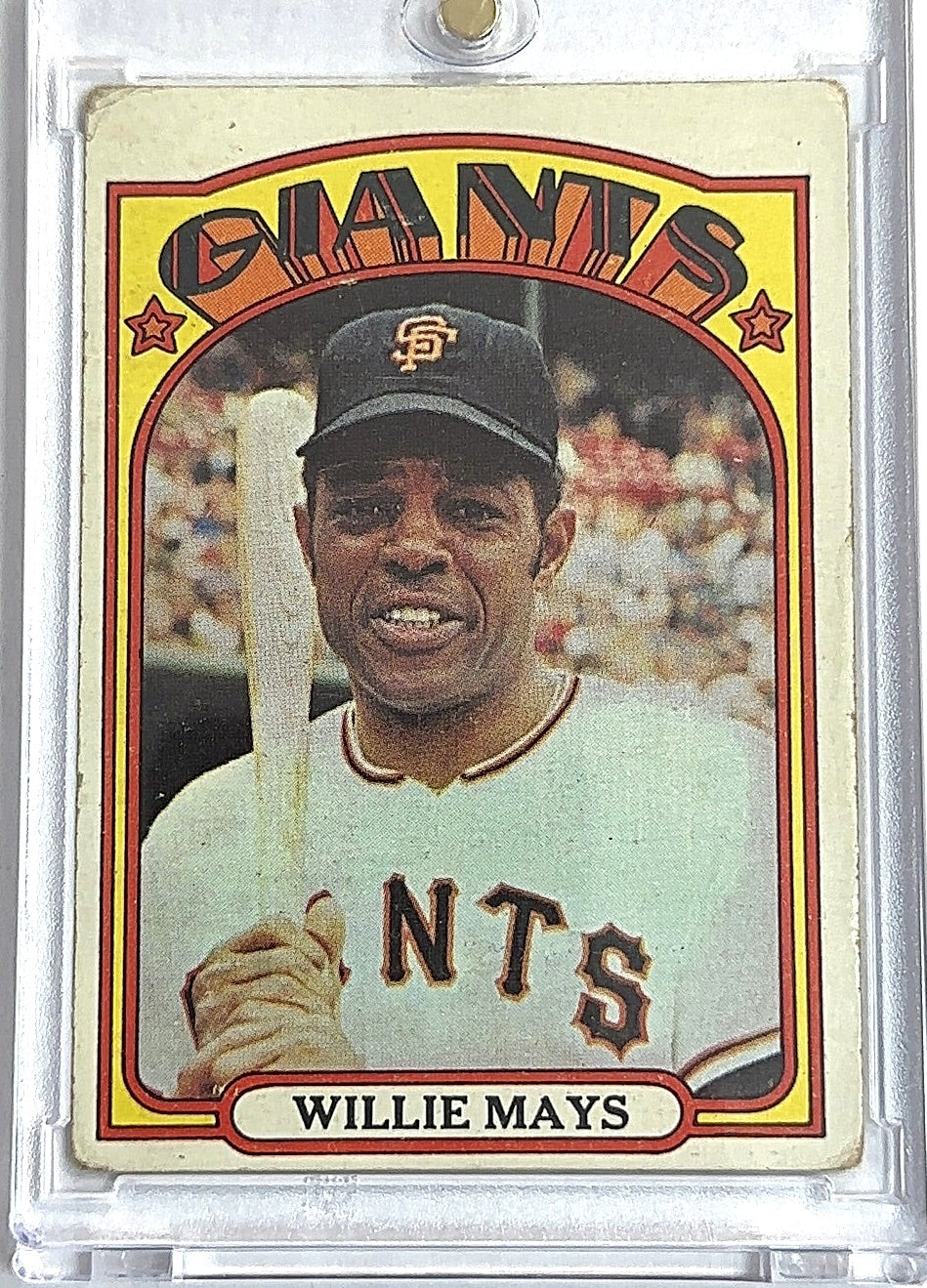1972 Topps Willie Mays #49 — front