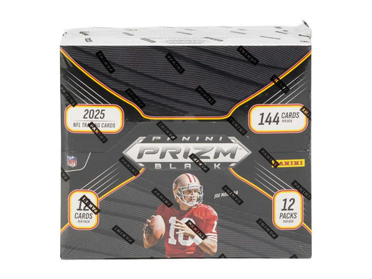 2025 Panini Prizm Black Football Hobby Box