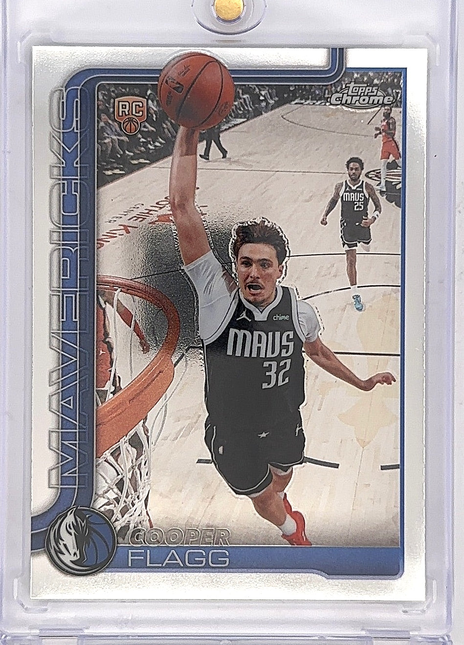 2025 Topps Chrome Update Cooper Flagg #151 — front