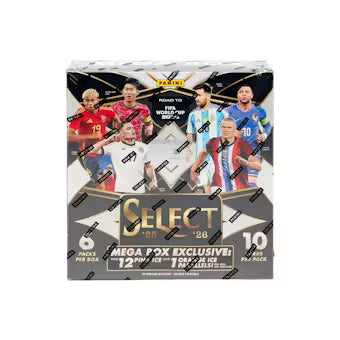 2025/26 Panini Select Road to FIFA World Cup Soccer Mega Box