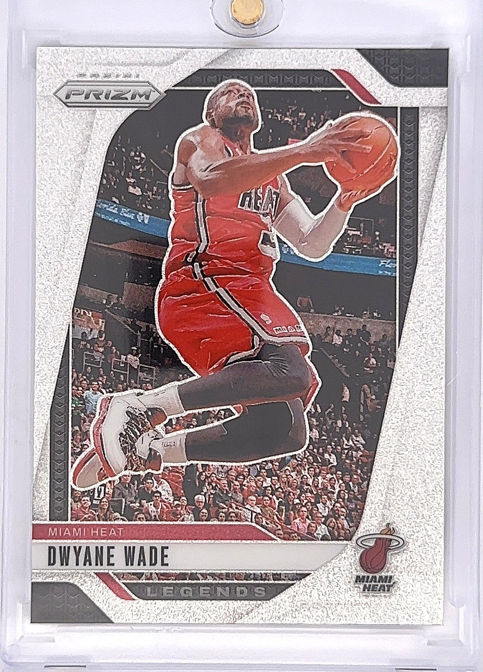2024 Panini Prizm Dwyane Wade [White Sparkle] #276 — front
