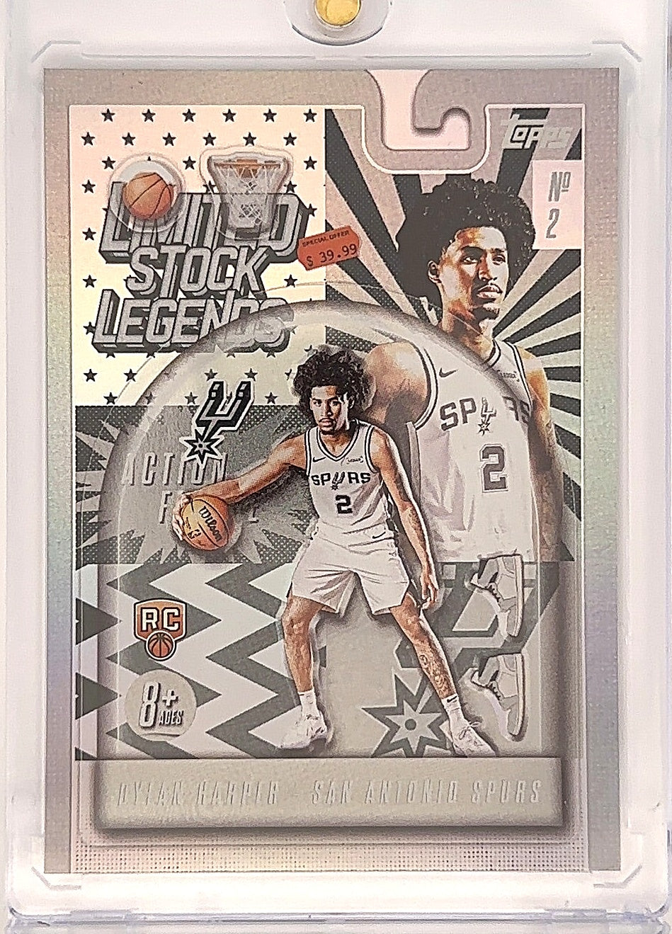 2025 Topps Limited Stock Legends Dylan Harper #LST-2 — front