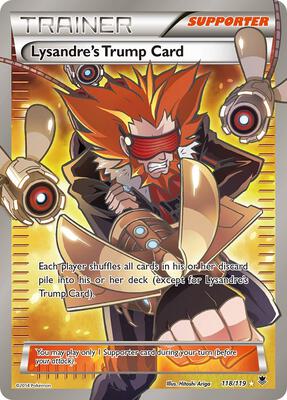 Lysandre's Trump Card (118 Full Art) #118/119 — stock