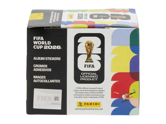 2026 Panini FIFA World Cup Soccer 50-Pack Sticker Box - U.S. Version