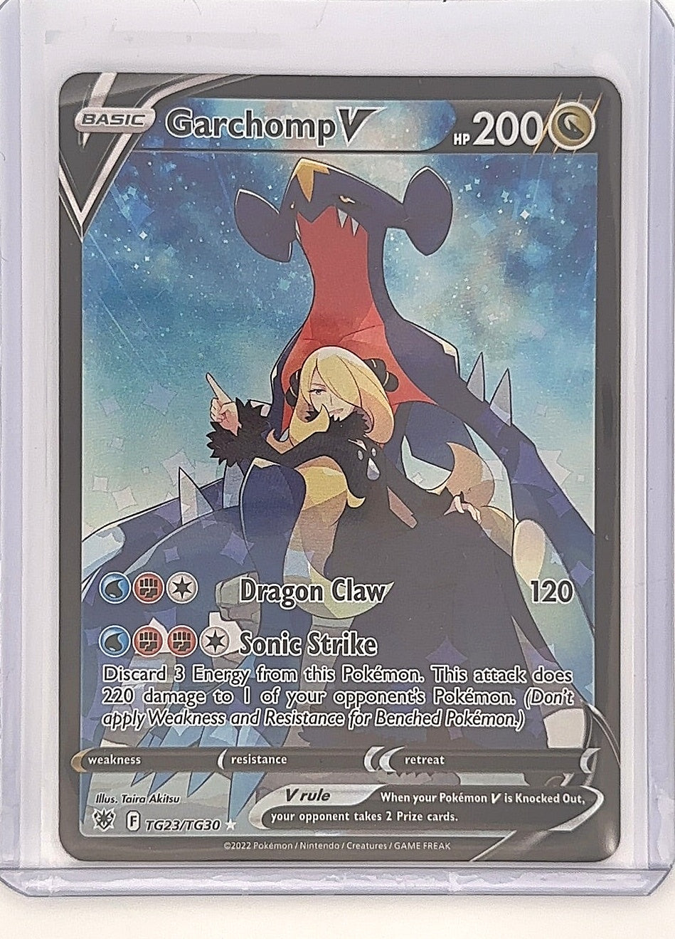 Garchomp V #TG23/TG30 — front