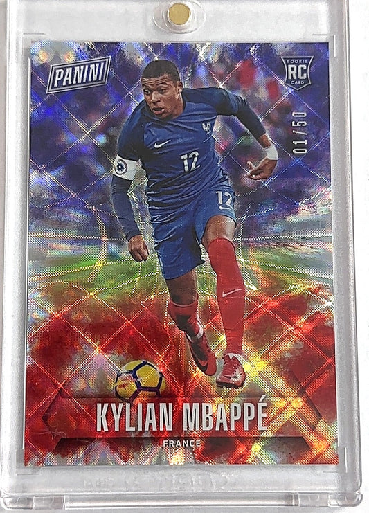 Kylian Mbappe RC 01/50 — front