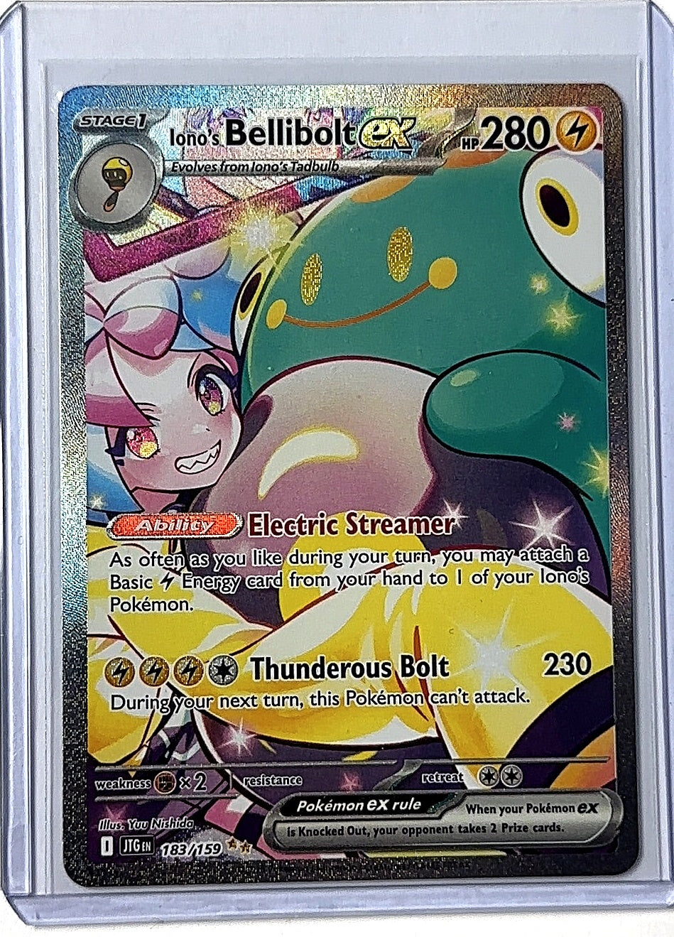 Iono's Bellibolt ex - 183/159 #183/159 — front