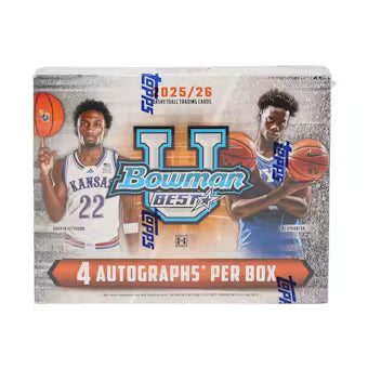 2025/26 Bowman University Best Basketball Hobby Box
