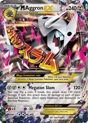 M Aggron EX #94/160 — stock