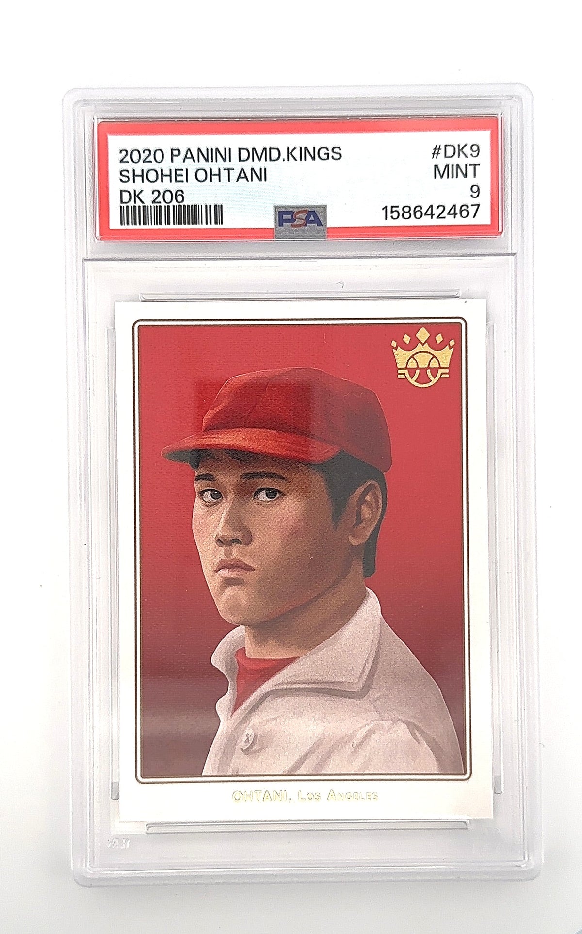 2020 Panini Diamond Kings Shohei Ohtani DK206 PSA MINT 9 — front
