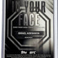 Israel Adesanya In Your Face /25 — back