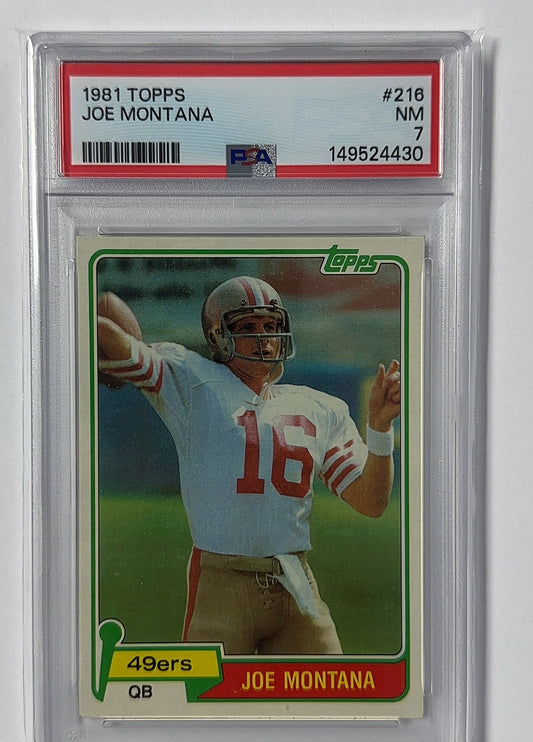 Joe Montana - PSA 7 Topps — front